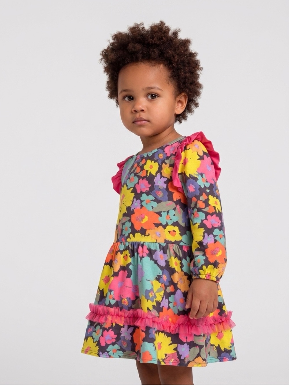 Finding Foxtale You’re Invited Party Dress Flower Power Size 3 - Picture 3 of 15